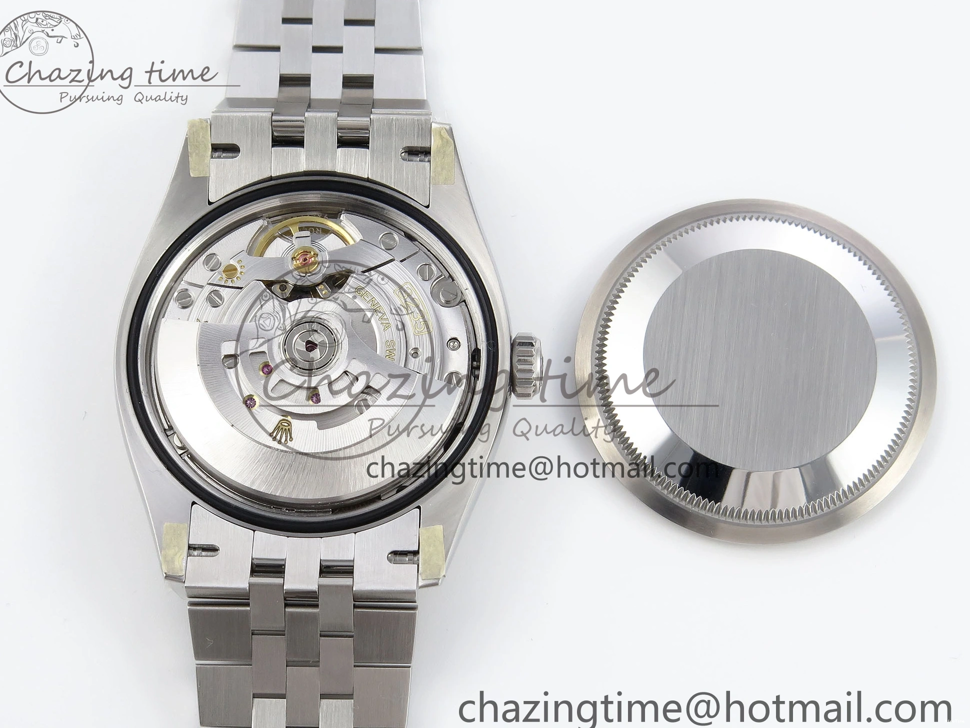 MiroTime 0424 FastDry DateJust 36 126234 Clean 1:1 Best Edition 904L Steel Blue Textured Diamonds Dial on Jubilee Bracelet VR 1967